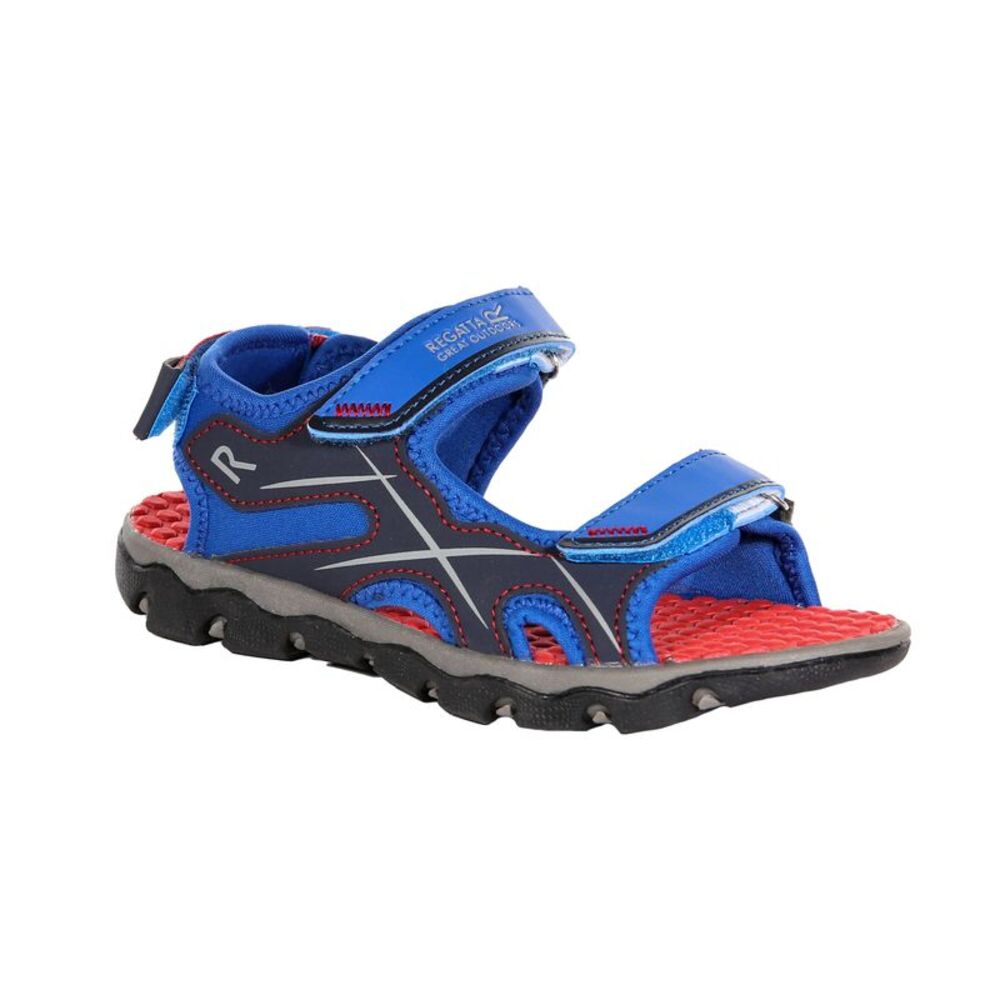 Regatta Childrens/Kids Kota Drift Sandals / Oxford Blue/Pepper